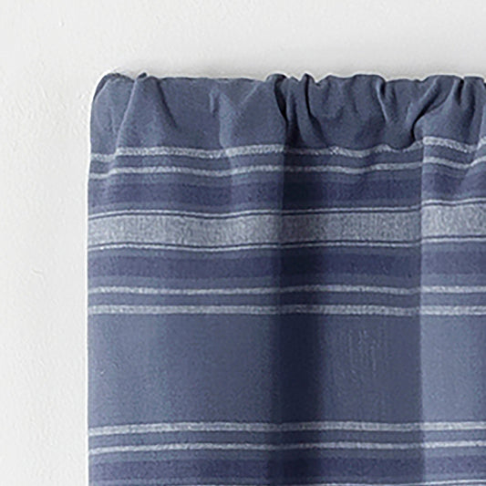 Martha Stewart Ruffle Stripe Valence