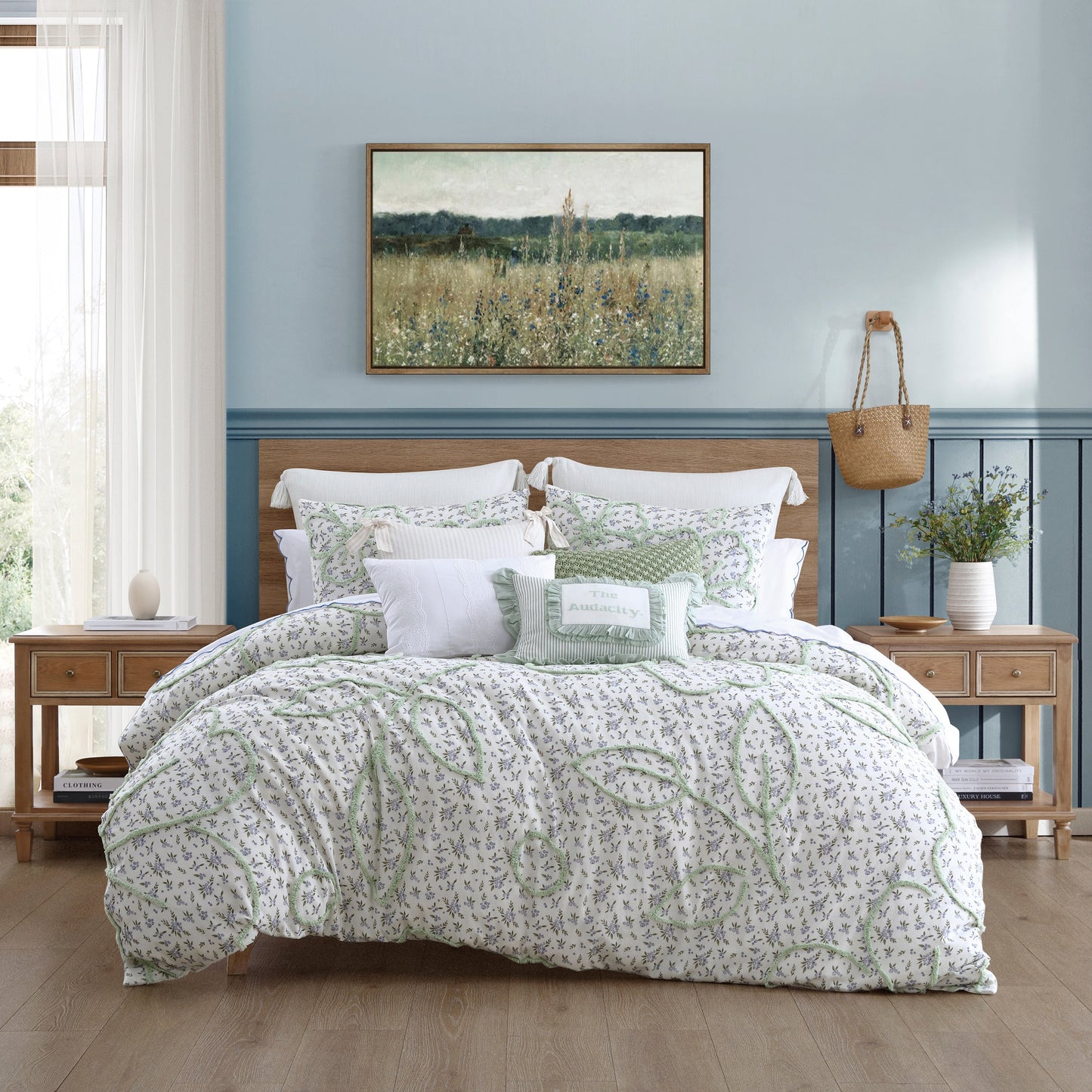 Peri Home Blaubeer Chenille Comforter Set