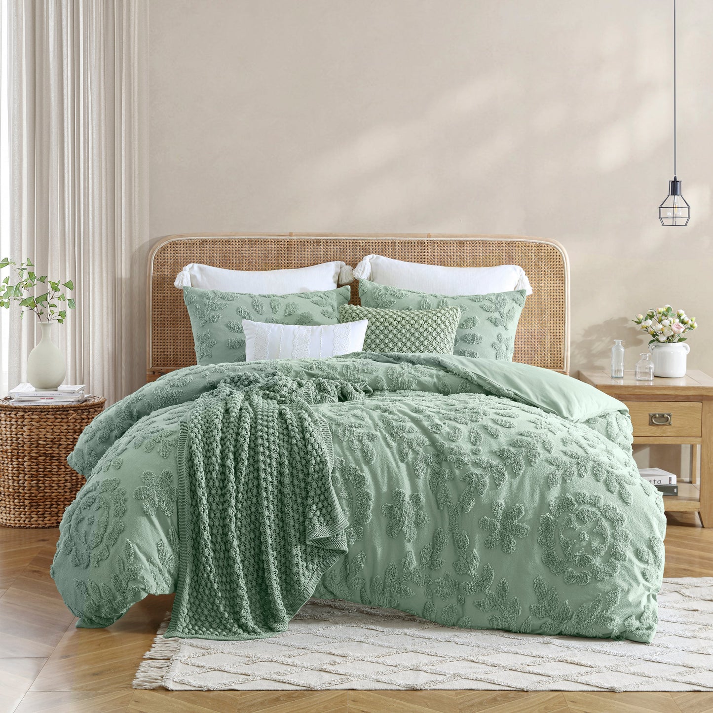 Peri Home Chenille Laurel Comforter Set Sammlung