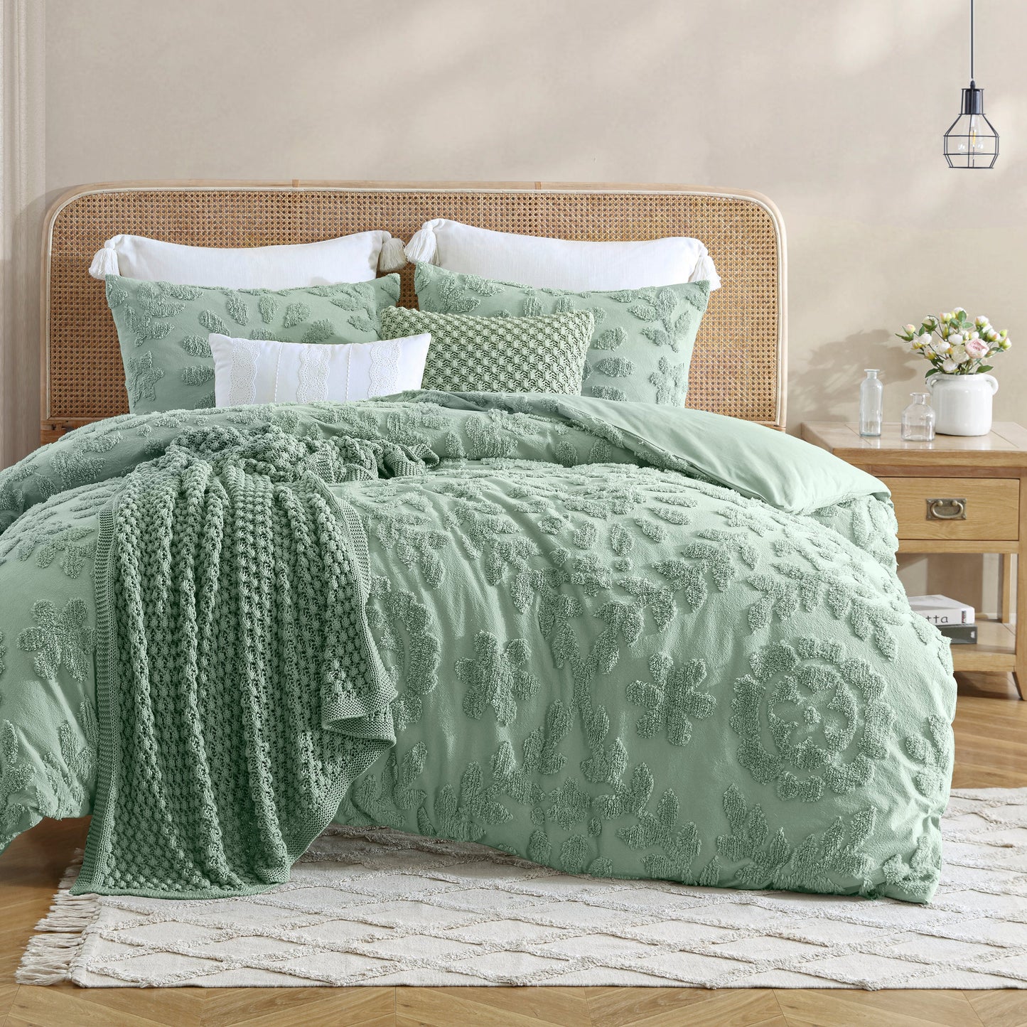 Peri Home Chenille Laurel Comforter Set Sammlung