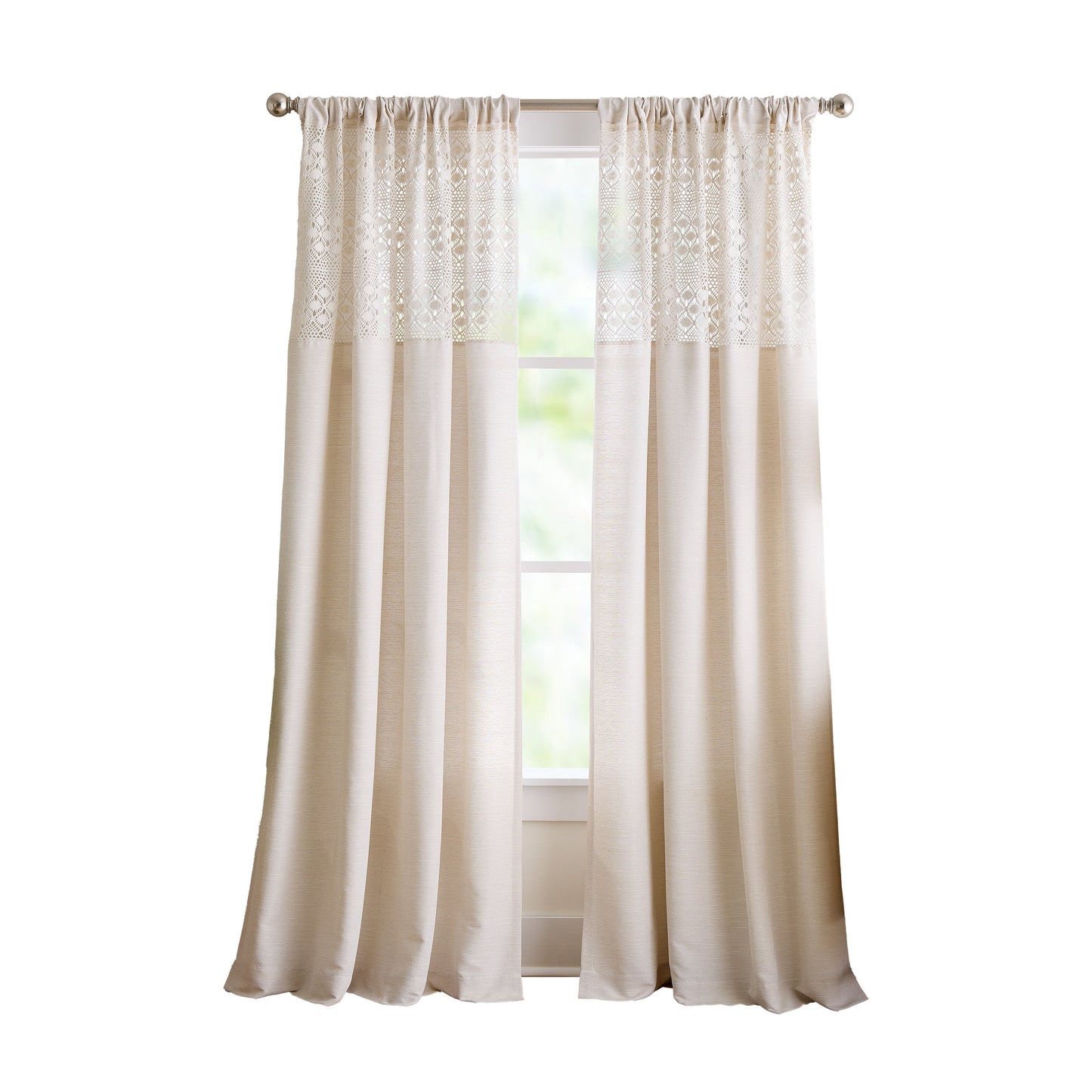Peri Home Bahia Vorhang, Set von 2 Panels