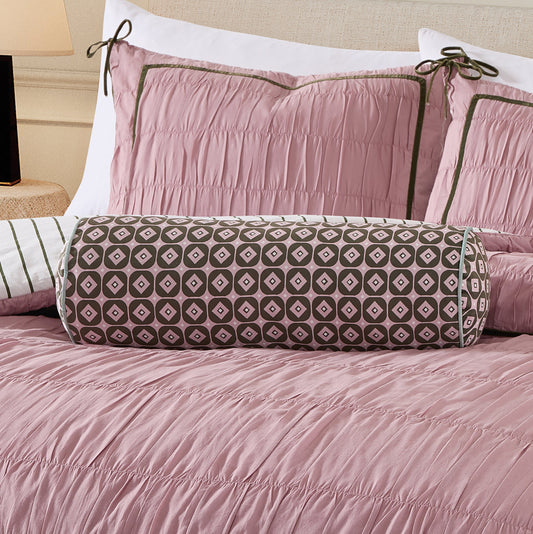 Ted Baker Retro Bedrucktes Bolster Kissen