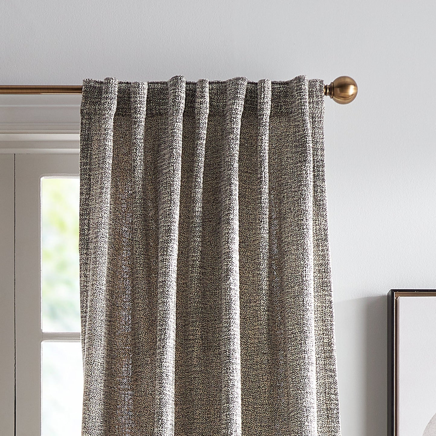 KARL LAGERFELD PARIS Cosette Curtain Panel Paar