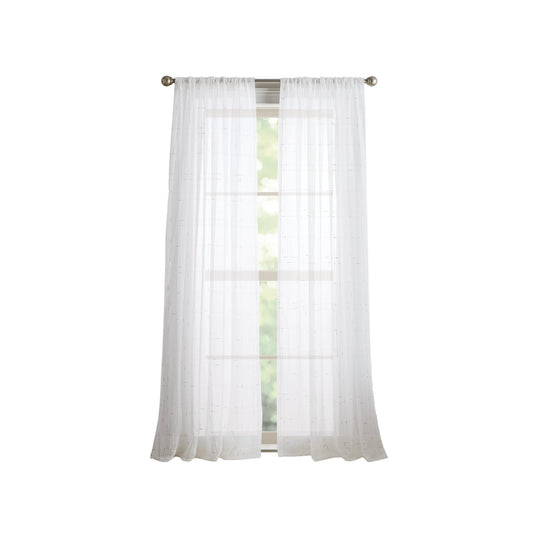 DKNY Metallgitter-Vorhang-Paar