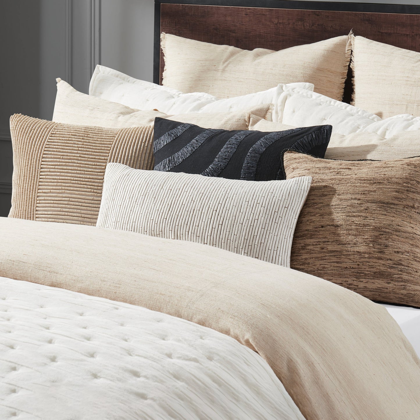 Donna Karan Wave Dekoratives Kissen