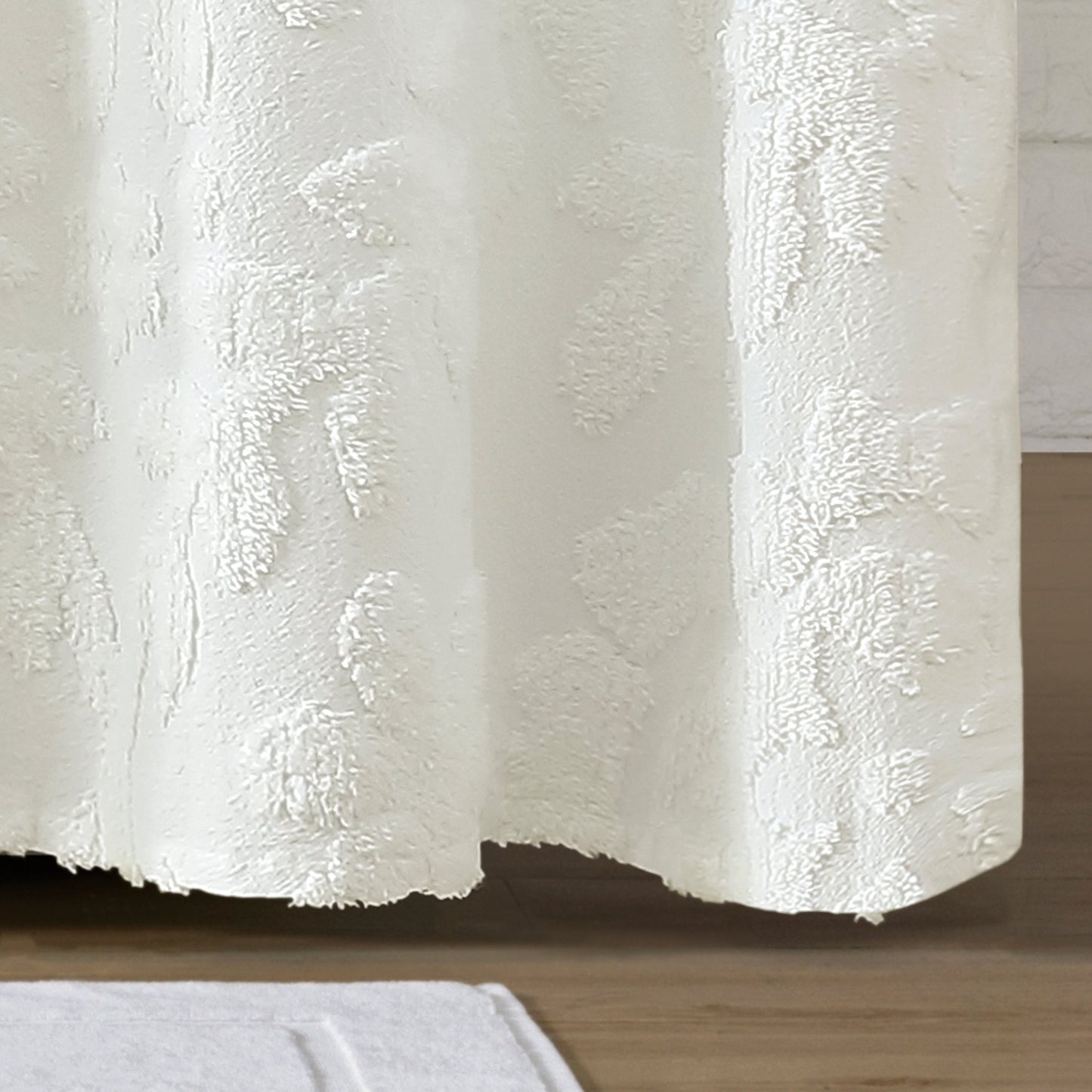 Peri Home Chenille Laurel Duschvorhang