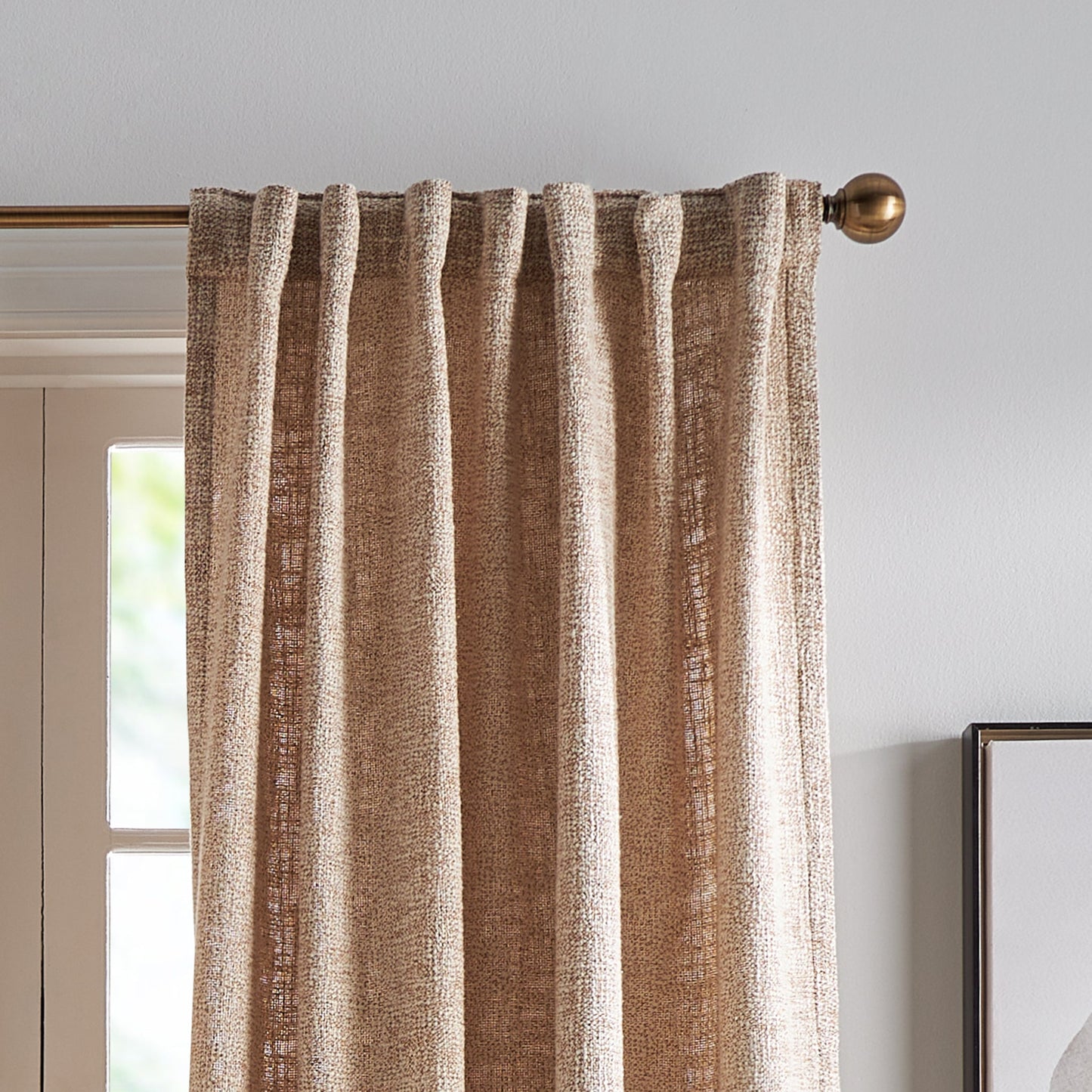 KARL LAGERFELD PARIS Cosette Curtain Panel Paar