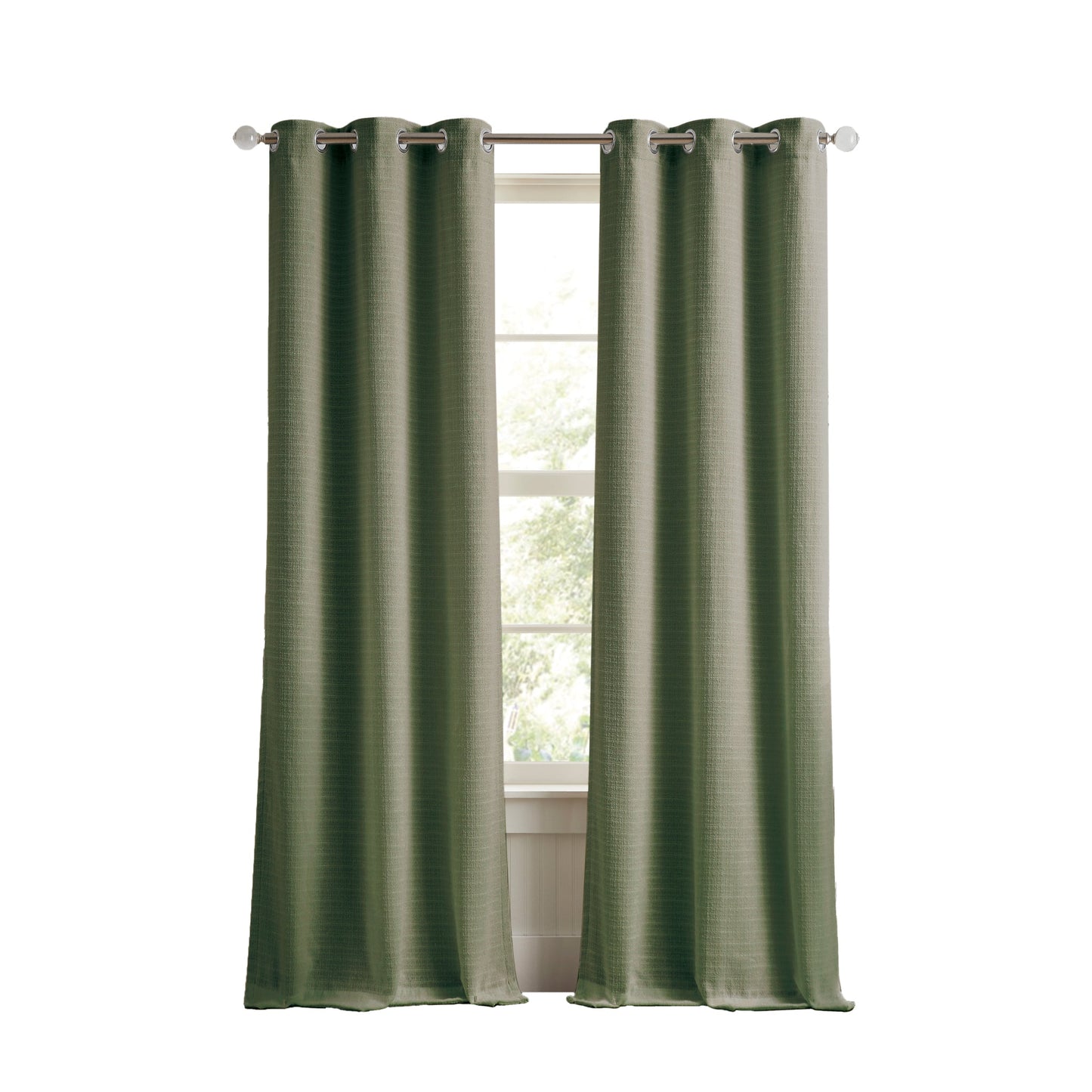 Martha Stewart Sutter Room Darkening Curtain Panel Paar