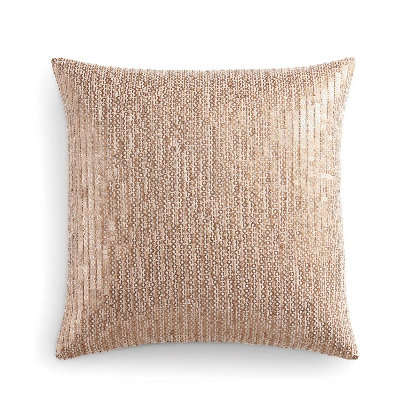 Donna Karan Home Kupfer Pailletten Dekorative Kissen