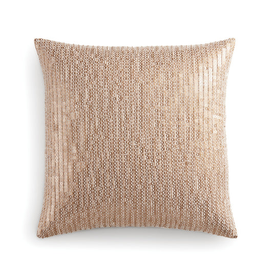 Donna Karan Home Kupfer Pailletten Dekorative Kissen