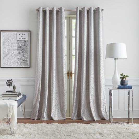 KARL LAGERFELD PARIS geprägtes Blackout Curtain Panel Paar