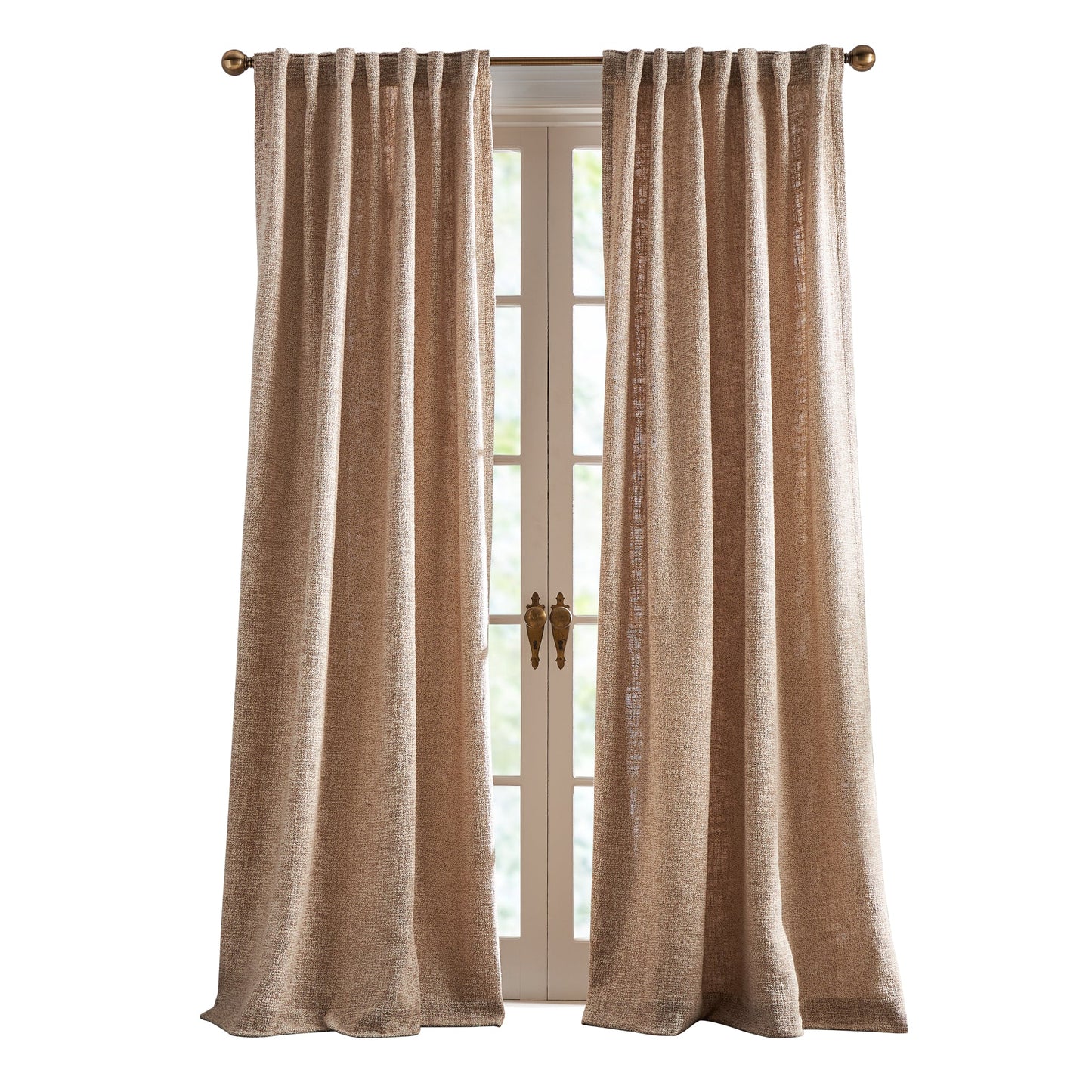 KARL LAGERFELD PARIS Cosette Curtain Panel Paar