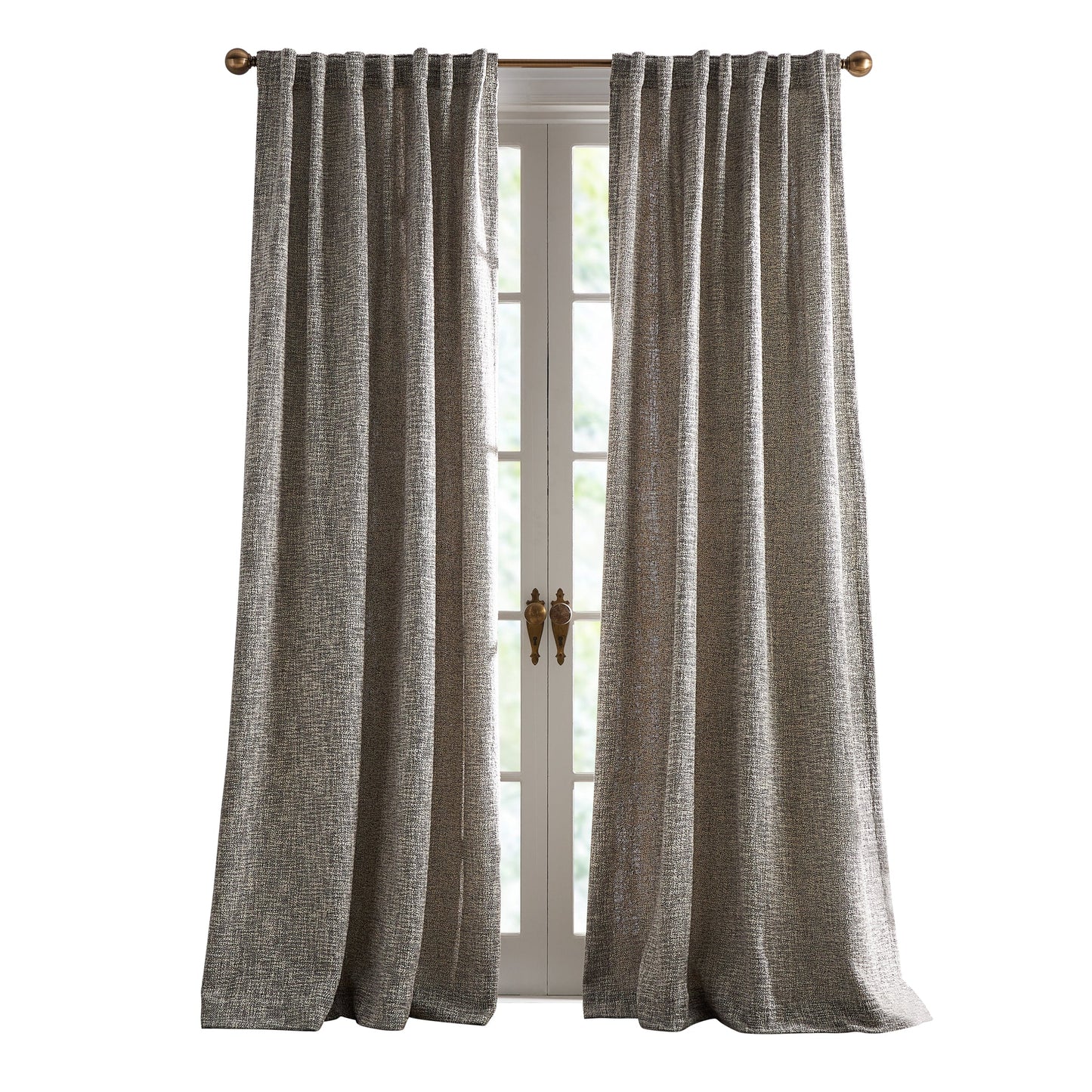 KARL LAGERFELD PARIS Cosette Curtain Panel Paar
