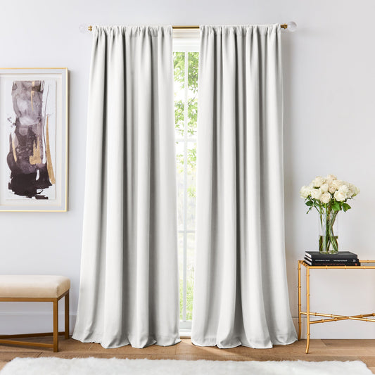 Karl Lagerfeld Paris Silky Cloud Blackout ausgekleidet, Set von 2 Vorhangplatten
