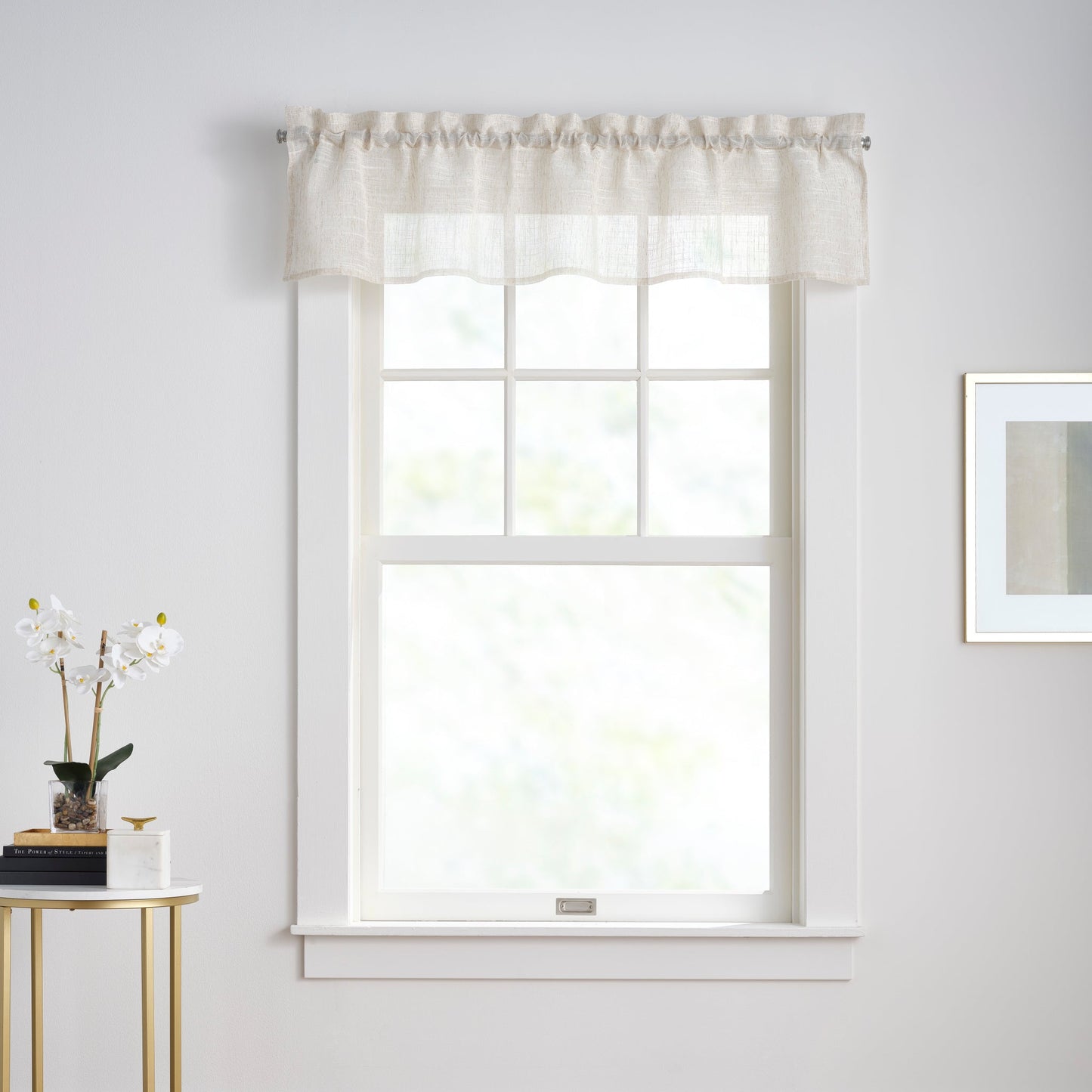 DKNY Classic Leinen Grommet Vorhänge