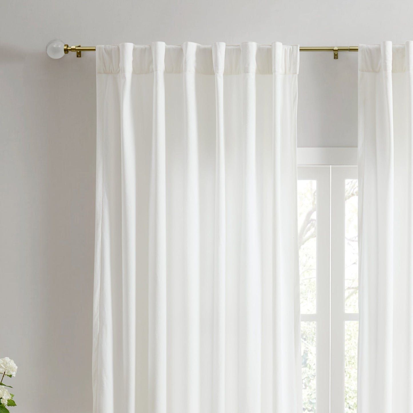 Martha Stewart Beaufort Fenster Rod und Finial Set