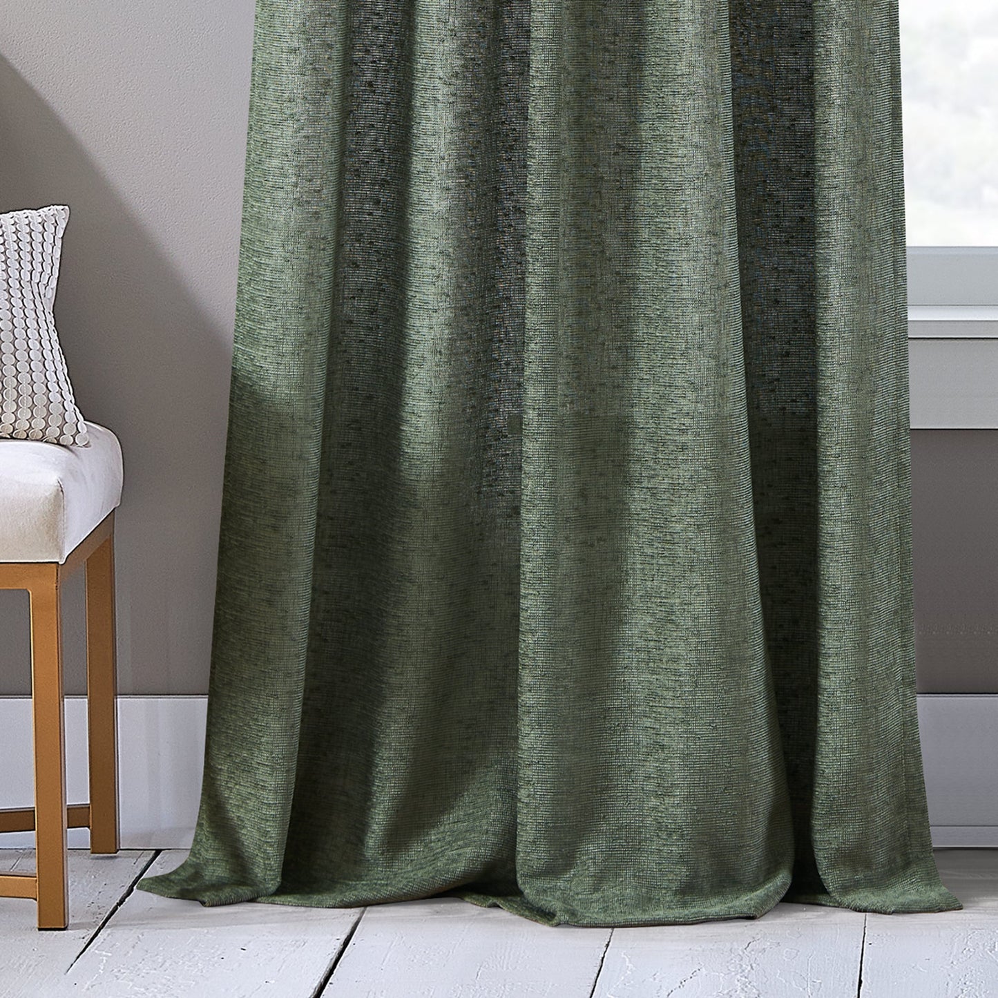 DKNY Boucle Chenille Room Verdunkelung Vorhang-Panel