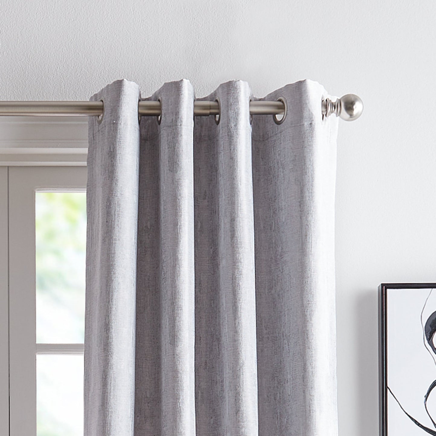 KARL LAGERFELD PARIS Ember Blackout Curtain Panel Paar