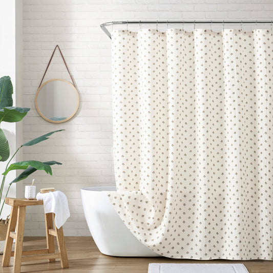 Peri Home Block Drucker-Gauze Dusche Vorhang Multi