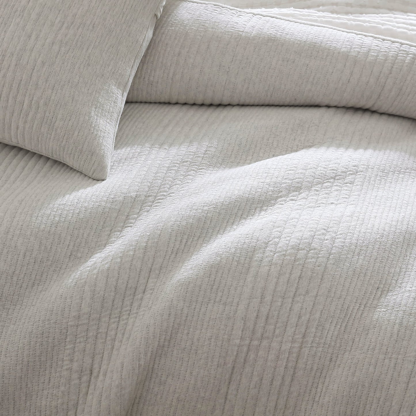 DKNY Reines Ribbed Jersey Comforter Set