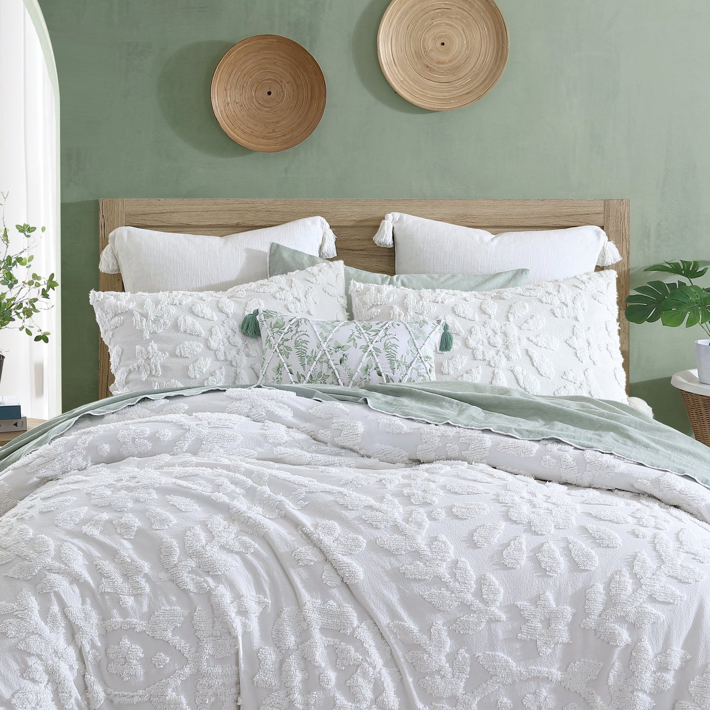 Peri Home Chenille Laurel Duvet Set Sammlung