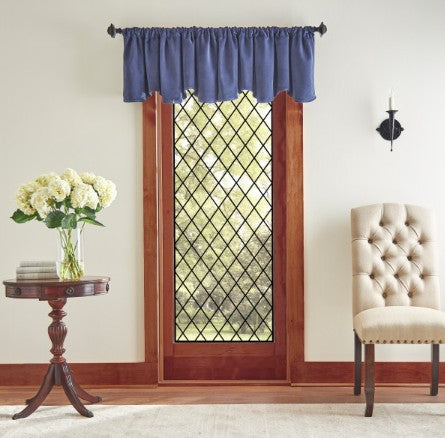Martha Stewart Lucca Velvet Valance