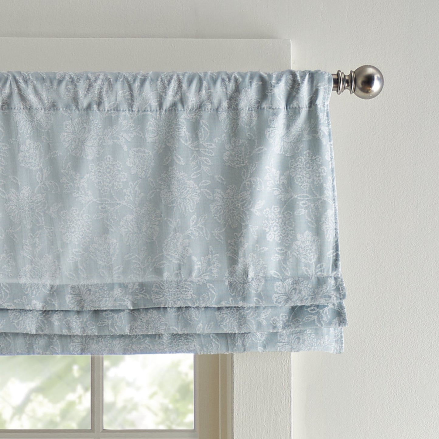 Martha Stewart Cottage Floral Lined Valance