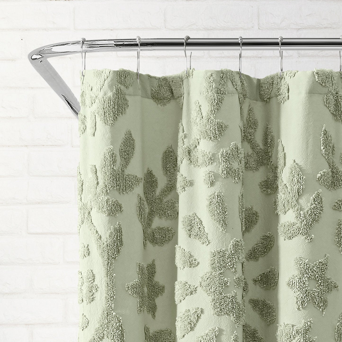 Peri Home Chenille Laurel Duschvorhang