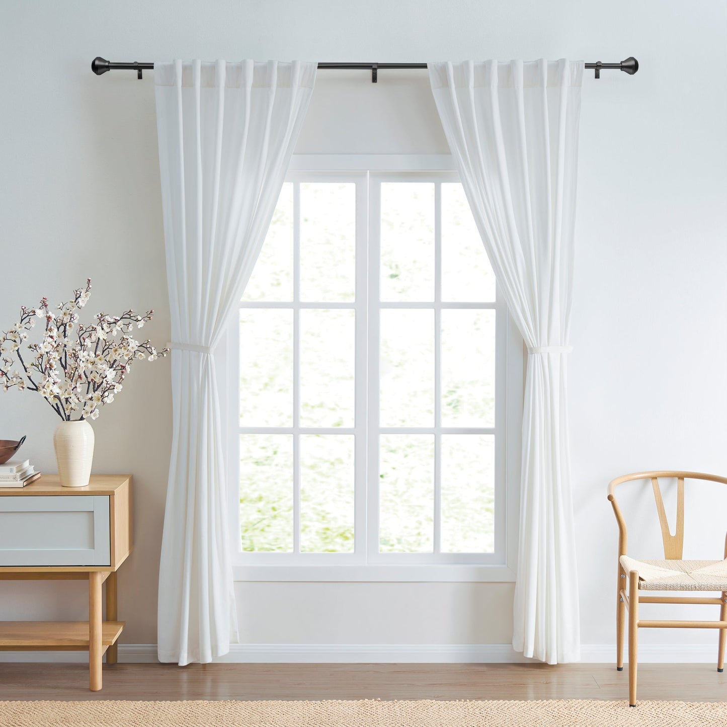 DKNY Conrad Curtain Rod Set
