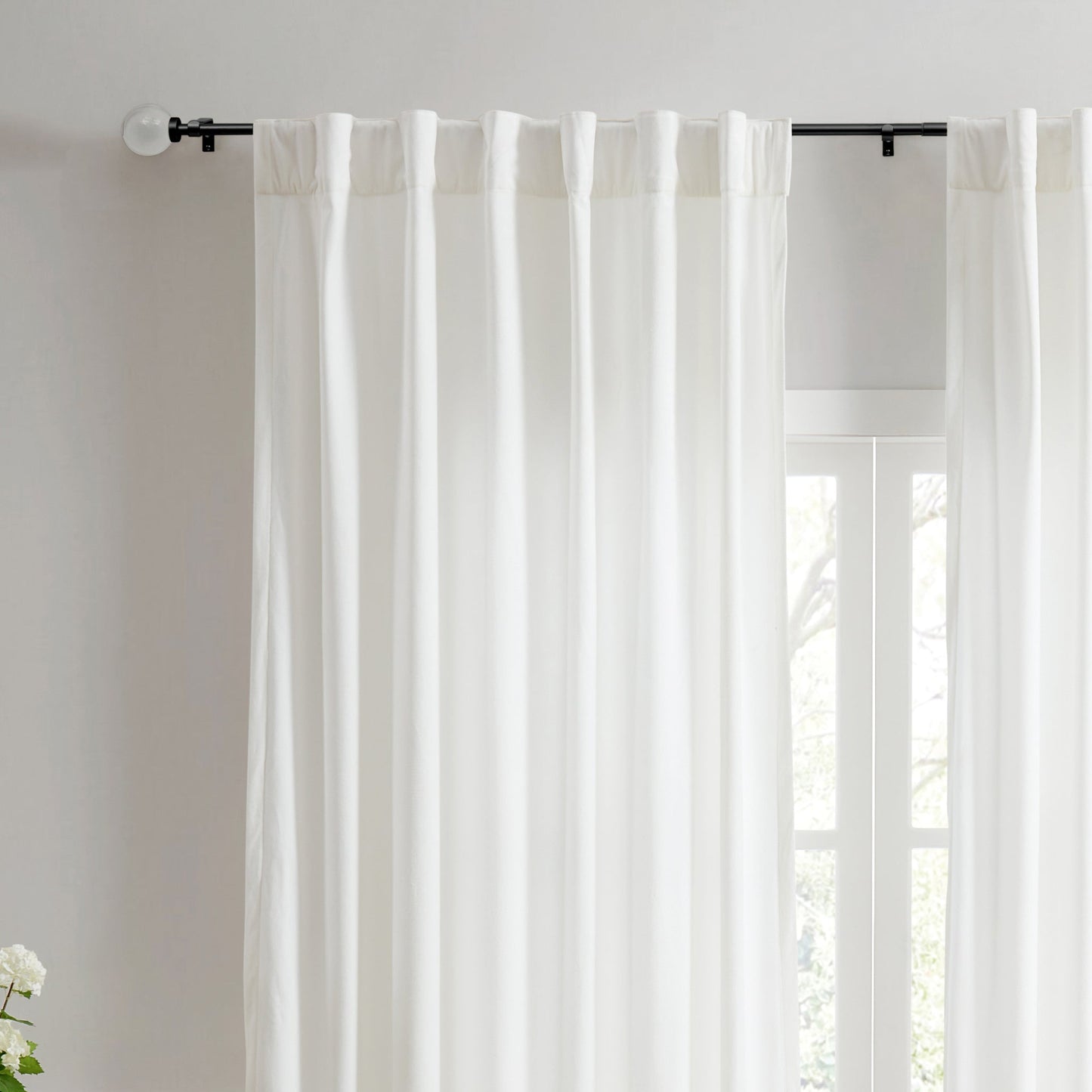 Martha Stewart Beaufort Fenster Rod und Finial Set