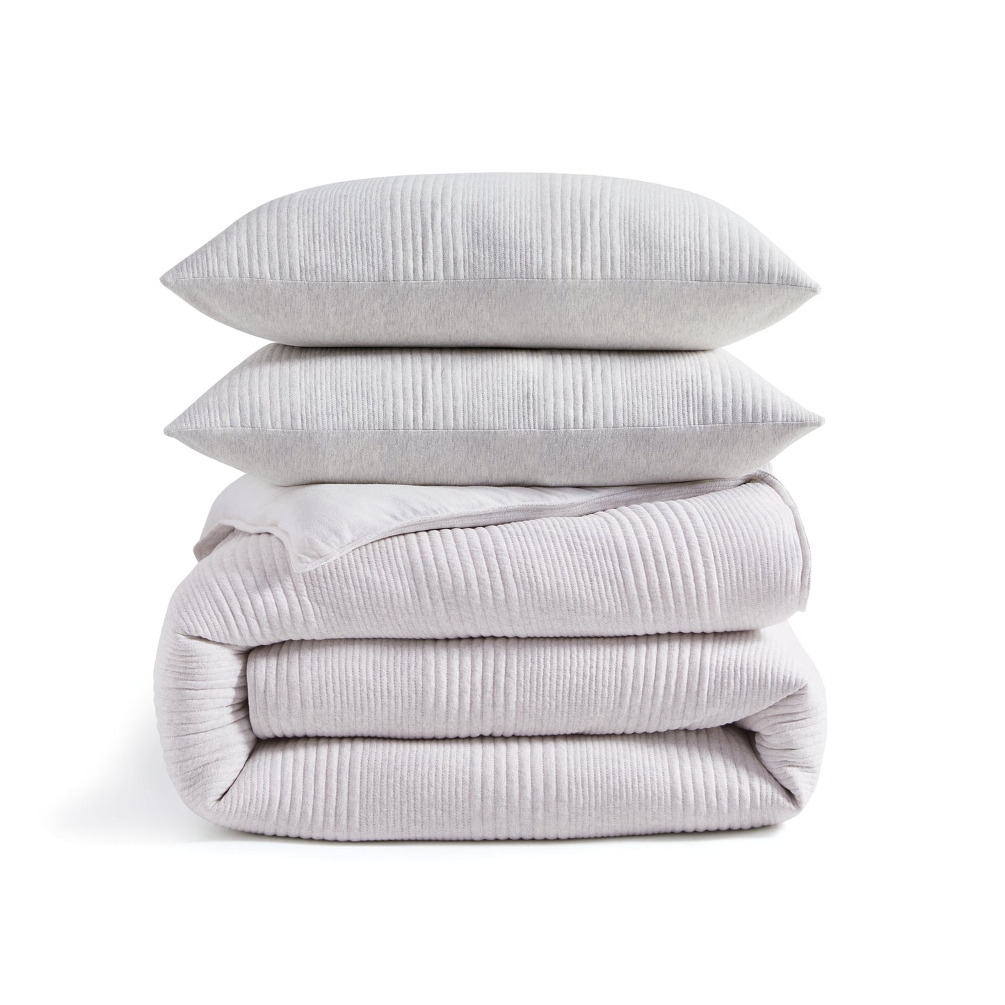 DKNY Reines Ribbed Jersey Comforter Set