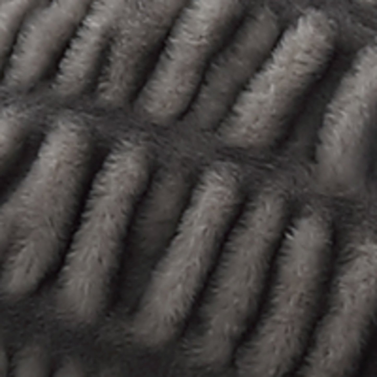 KARL LAGERFELD PARIS Ruched Faux Fur Duvet Set