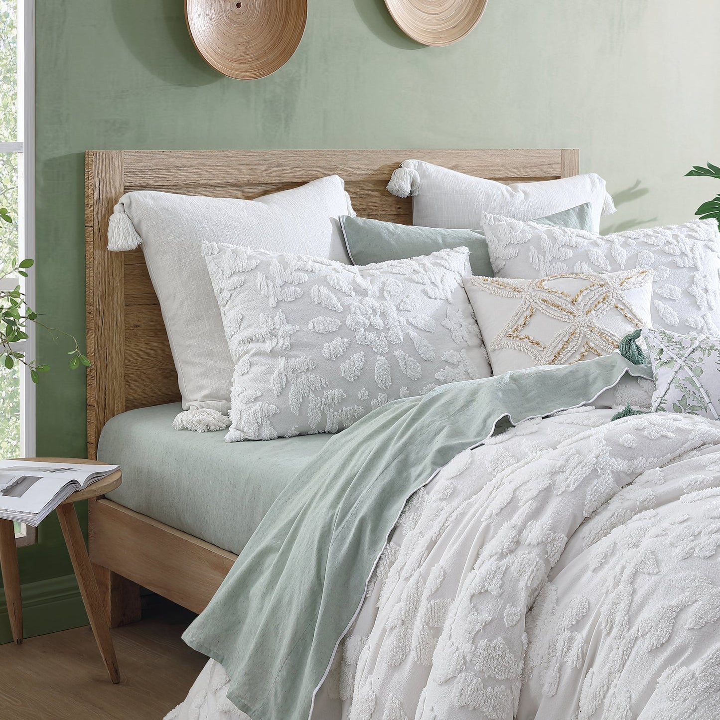 Peri Home Chenille Laurel Duvet Set Sammlung