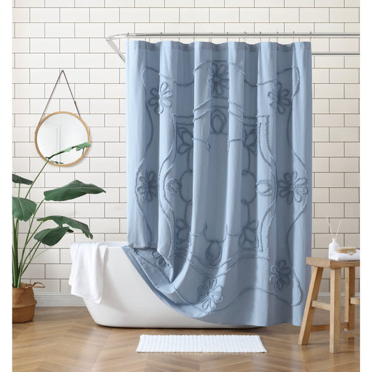 Peri Home Retro Scroll Duschvorhang