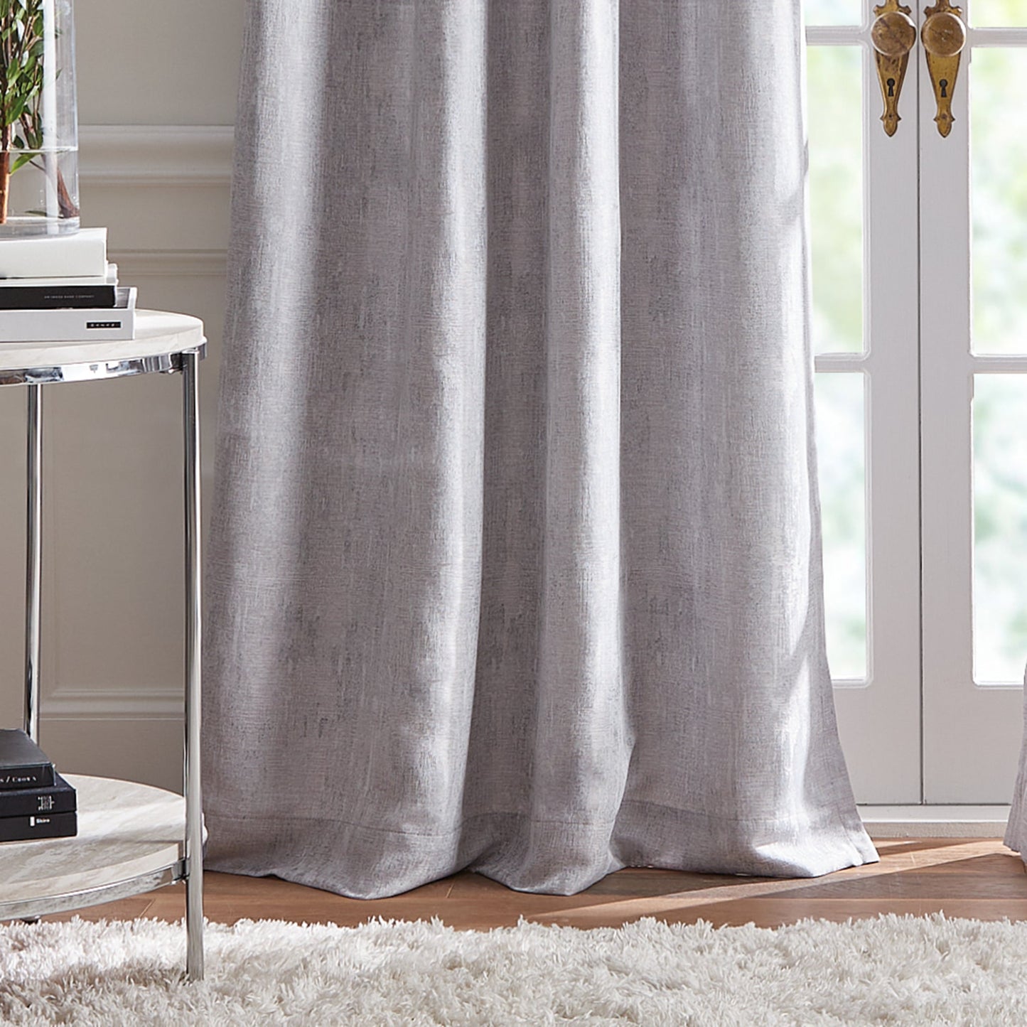 KARL LAGERFELD PARIS Ember Blackout Curtain Panel Paar