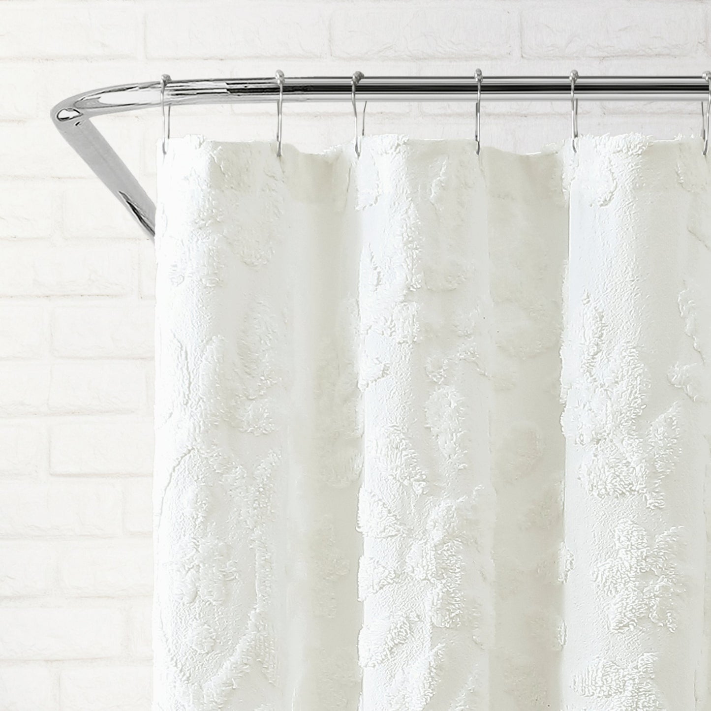Peri Home Chenille Laurel Duschvorhang