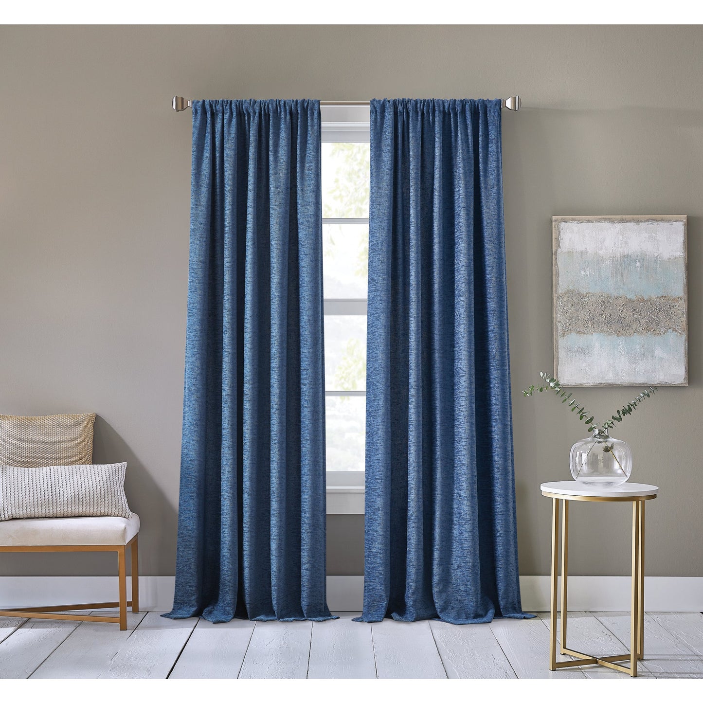 DKNY Boucle Chenille Room Verdunkelung Vorhang-Panel