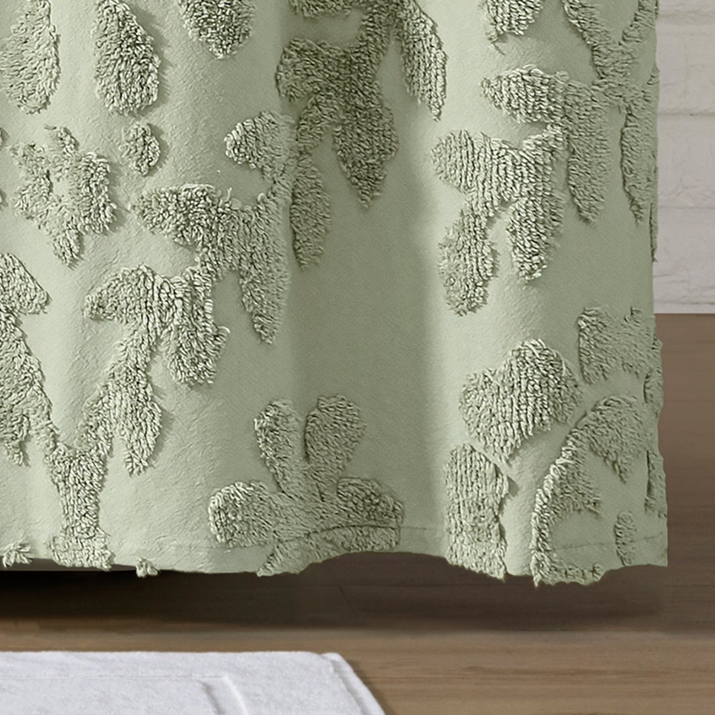 Peri Home Chenille Laurel Duschvorhang
