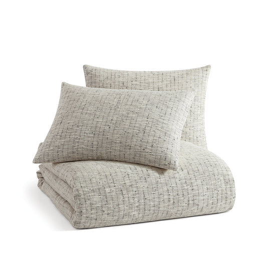 KARL LAGERFELD PARIS Metallisches Tweed Comforter Set