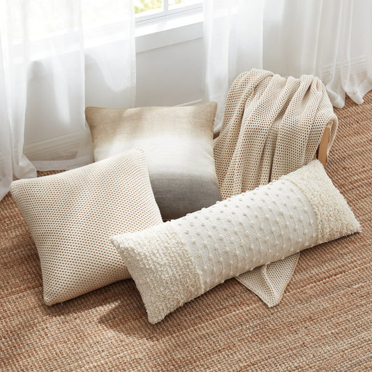 DKNY Reiner Tauchfarbstoff Dekoratives Kissen