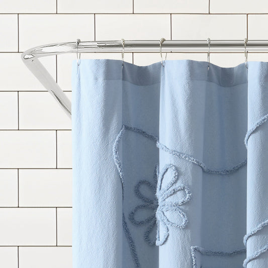 Peri Home Retro Scroll Duschvorhang