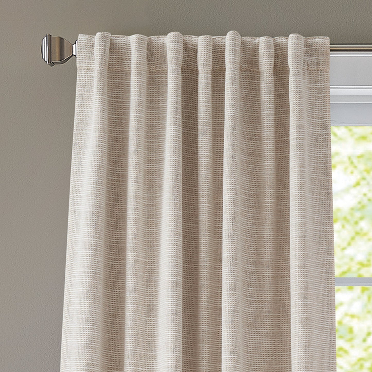 DKNY Bennett Blackout Curtain Panel Paar