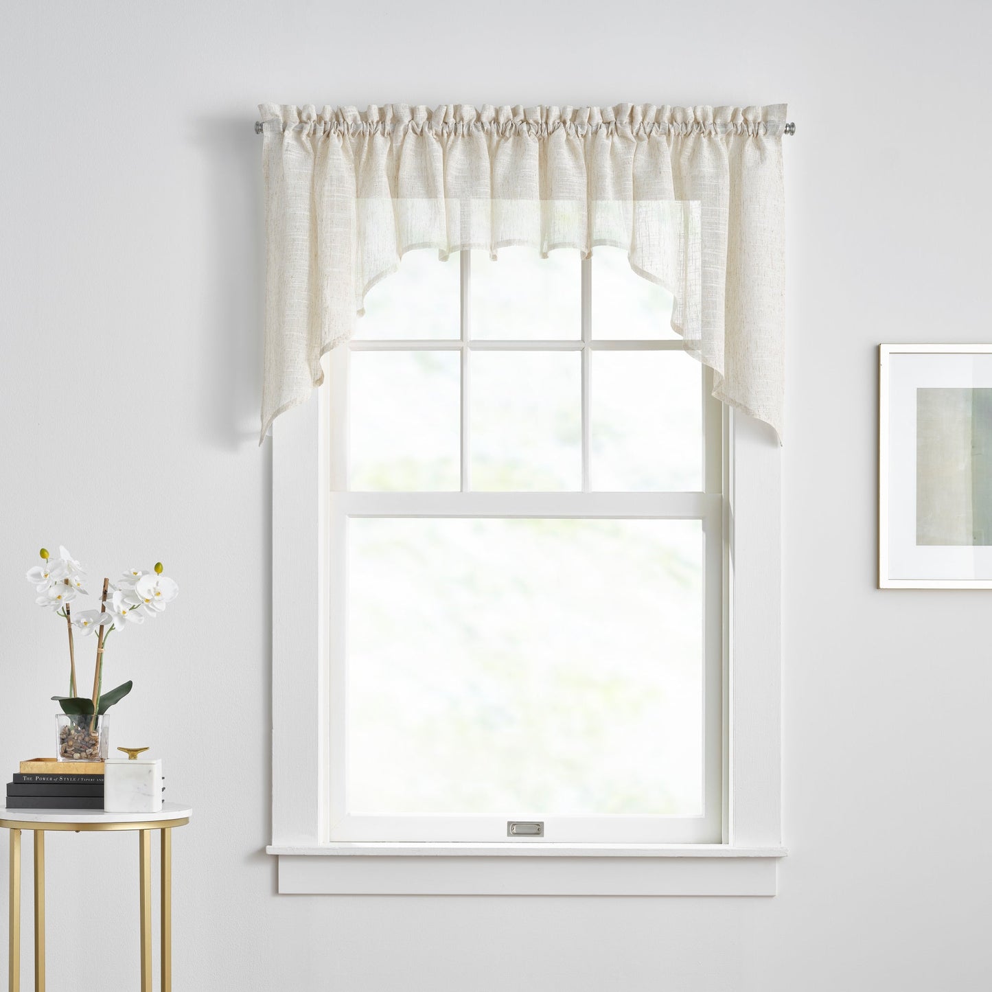 DKNY Classic Leinen Grommet Vorhänge
