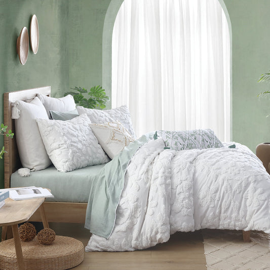 Peri Home Chenille Laurel Duvet Set Sammlung