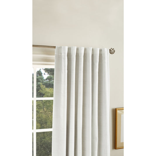 Martha Stewart Bedford Woven Plaid Blackout Curtain Panel Paar