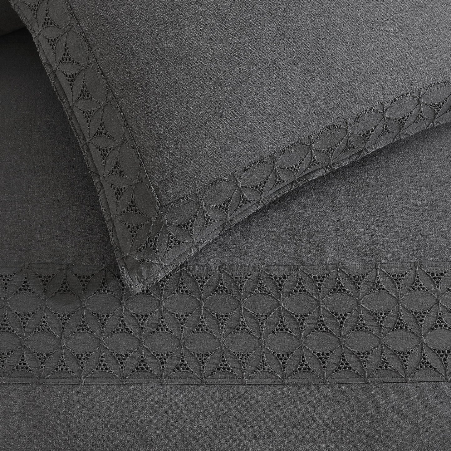 DKNY PURE Hotel Eyelet Comforter Set